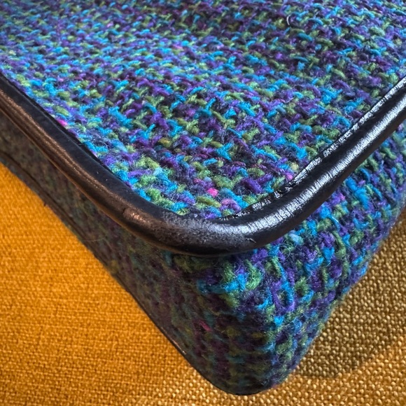 Yves Saint Laurent Tweed Calfskin Matelasse Monogram Niki Bag - Picture 12 of 16